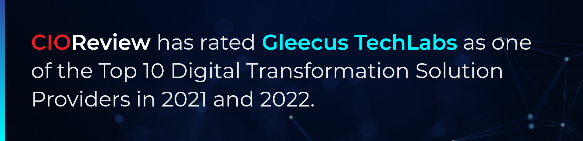 CIOReview recognizes Gleecus